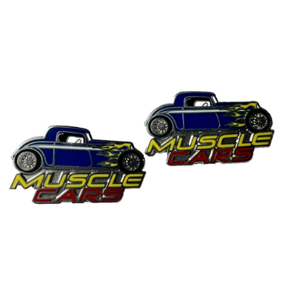 Street Rods Muscle Car Cufflinks