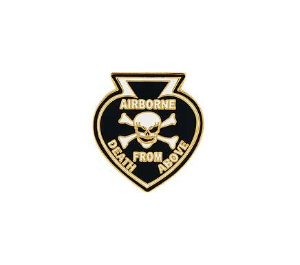 Death From Above Airborne From Skull Pins