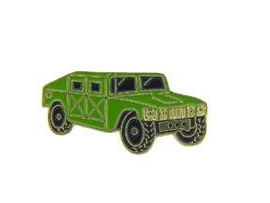 Green Humvee Pins