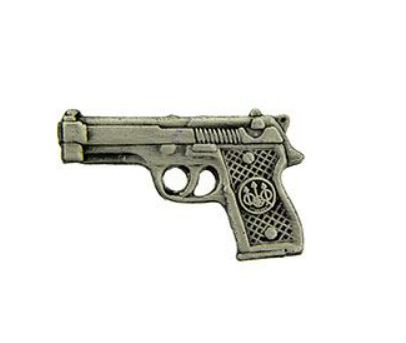 Handguns .45 Caliber Pistols Pins