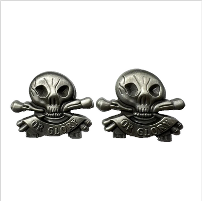 Death Or Glory Skull Cufflinks