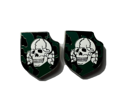 Skull & Shield Camo Cufflinks