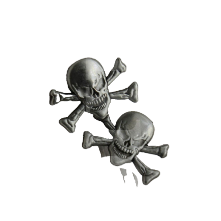 Skull Crossbones Cufflinks