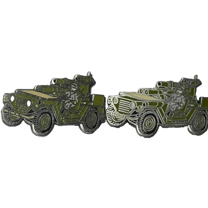 Jeep M151 Rocket Launcher Cufflinks