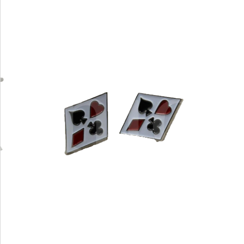 Card All Suits Cufflinks