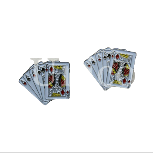 Card Full House Cufflinks