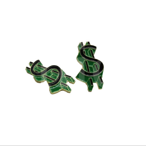 Dollar Sign Cufflinks