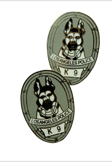 Los Angeles Police K-9 Cufflinks