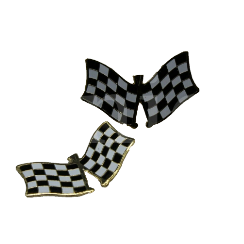 Checkered Flags Cufflinks