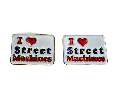 I Love Street Machines Cufflinks