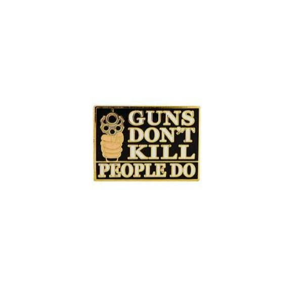 Guns Don't Kill People Cufflinks