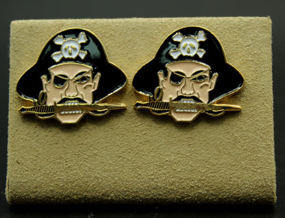 Pirate Head Skull Cufflinks