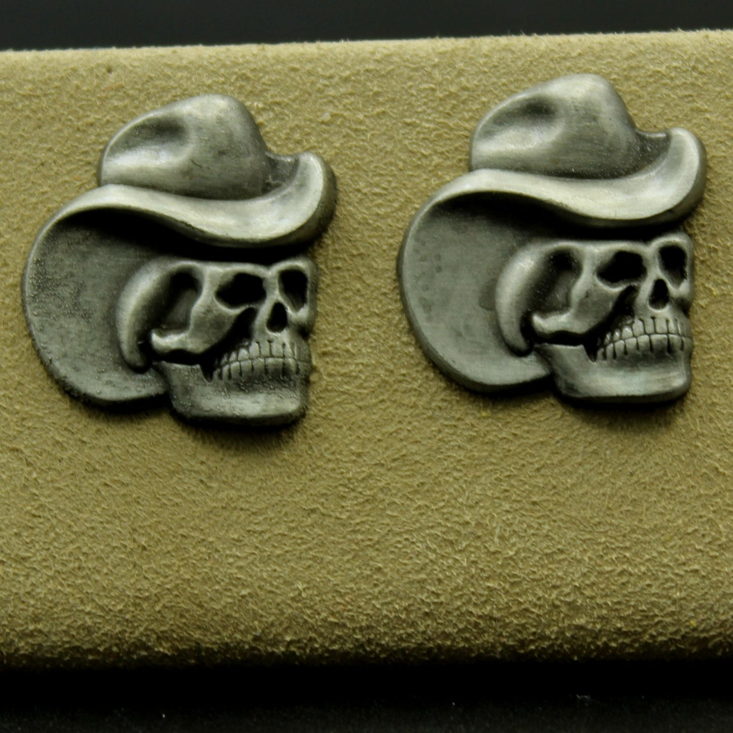 Skull Cowboy Hat Cufflinks