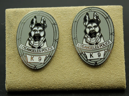 Los Angeles Police K-9 Cufflinks