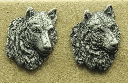 Wolf Pewter Cufflinks