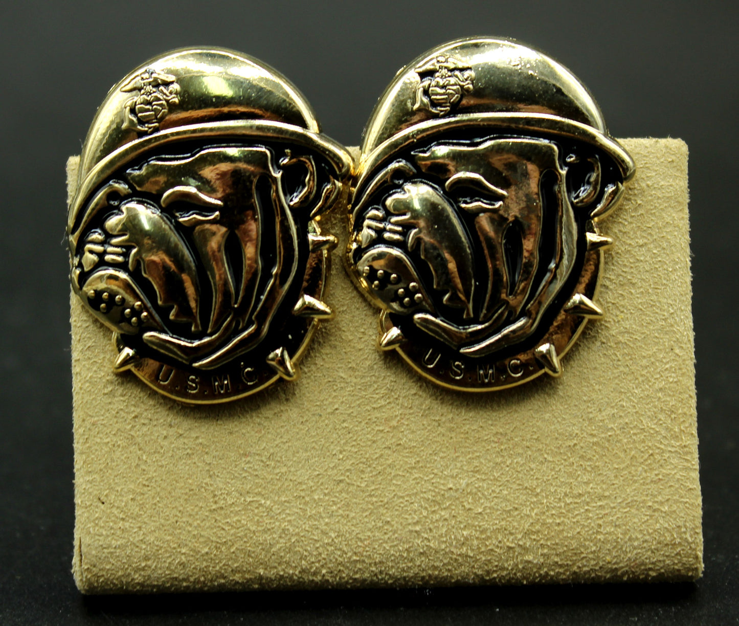 Bulldog USMC Cufflinks