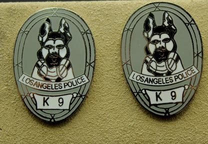 Los Angeles Police K-9 Cufflinks