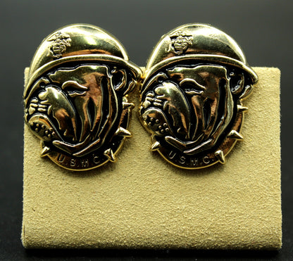 Bulldog USMC Cufflinks