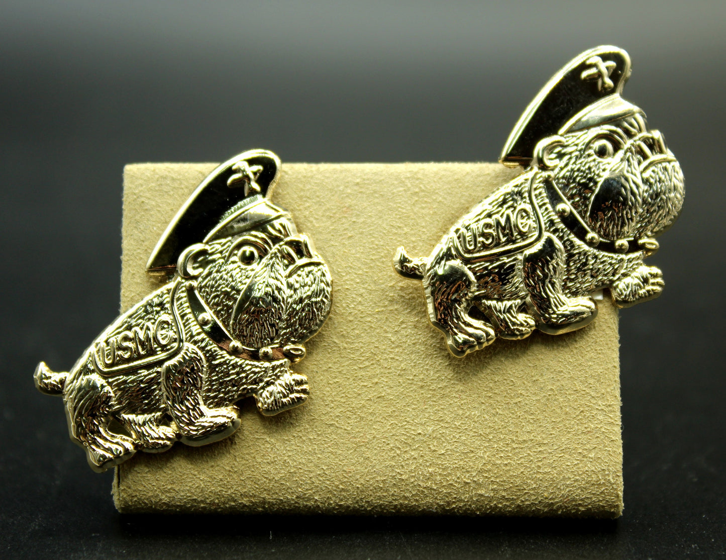 Bulldog USMC Cufflinks