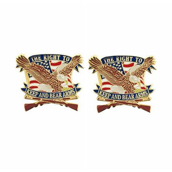 The Right to Keep and Bear Arms Cufflinks