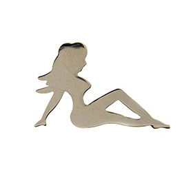 Mudflap Lady Left Pins