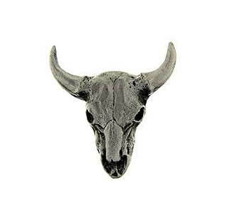 Skull Bull Head Pins