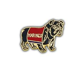 Bulldog Marines USMC Pins