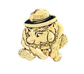 Bulldog USMC Pins