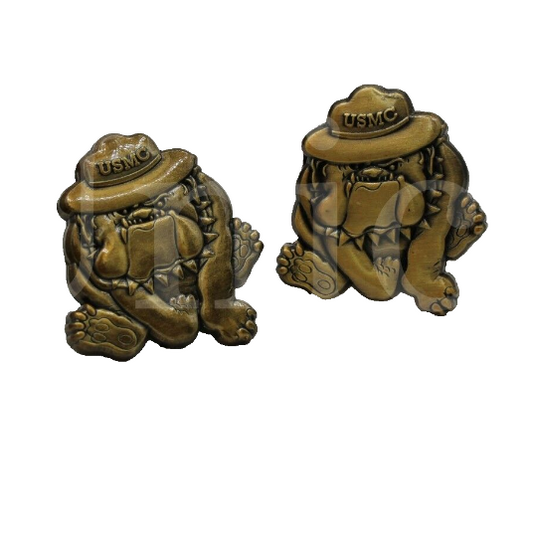 Bulldog USMC Cufflinks