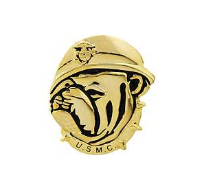 Bulldog USMC Pins