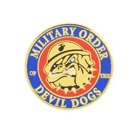 Bulldog USMC Military Order Devil Dog Pins