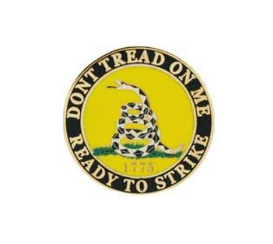 Dont Tread On Me Ready to Srike 1775 Pins