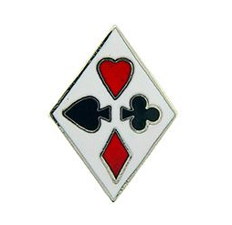 Card All Suits Pins