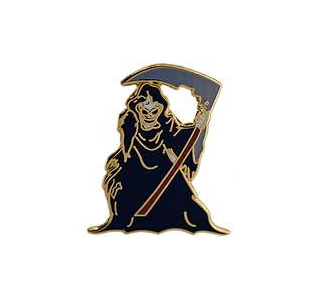 Warrior Grim Reaper Pins