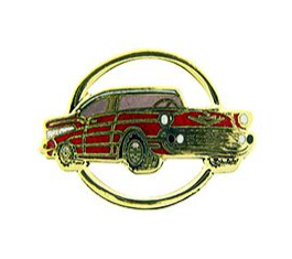 1957 Chevrolet Coupe Circle Pins