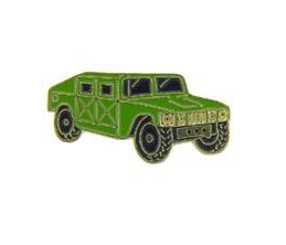 Green Humvee Pins