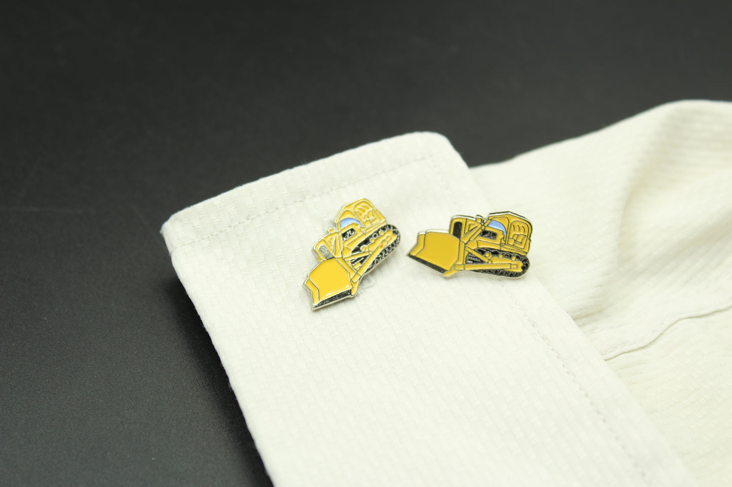 Bulldozer Cufflinks