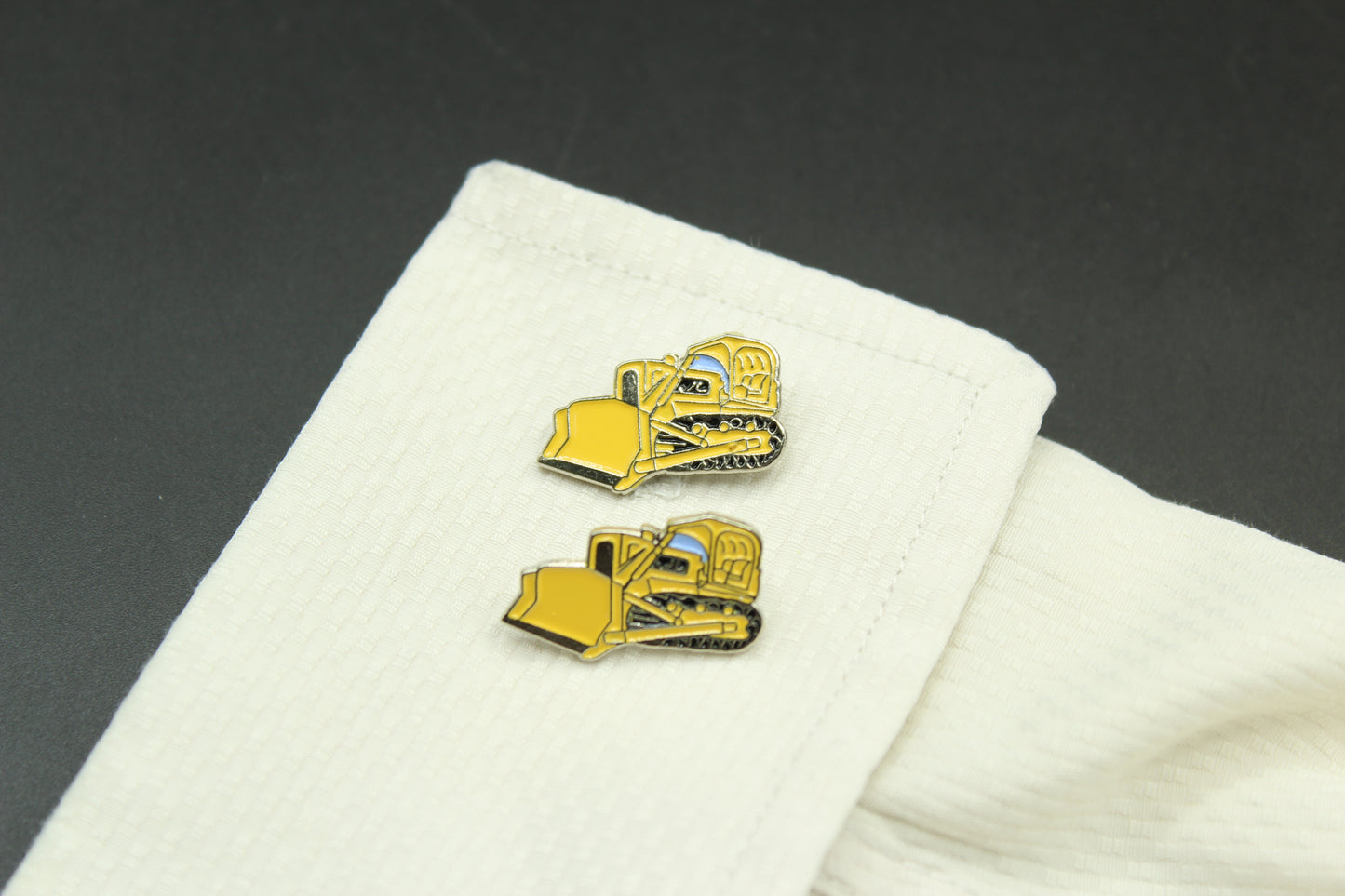 Bulldozer Cufflinks