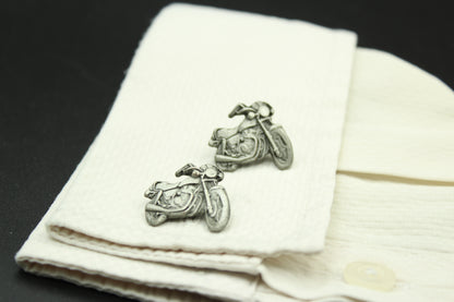 Motorcycle Guardian Angel Cufflinks