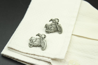 Motorcycle Guardian Angel Cufflinks