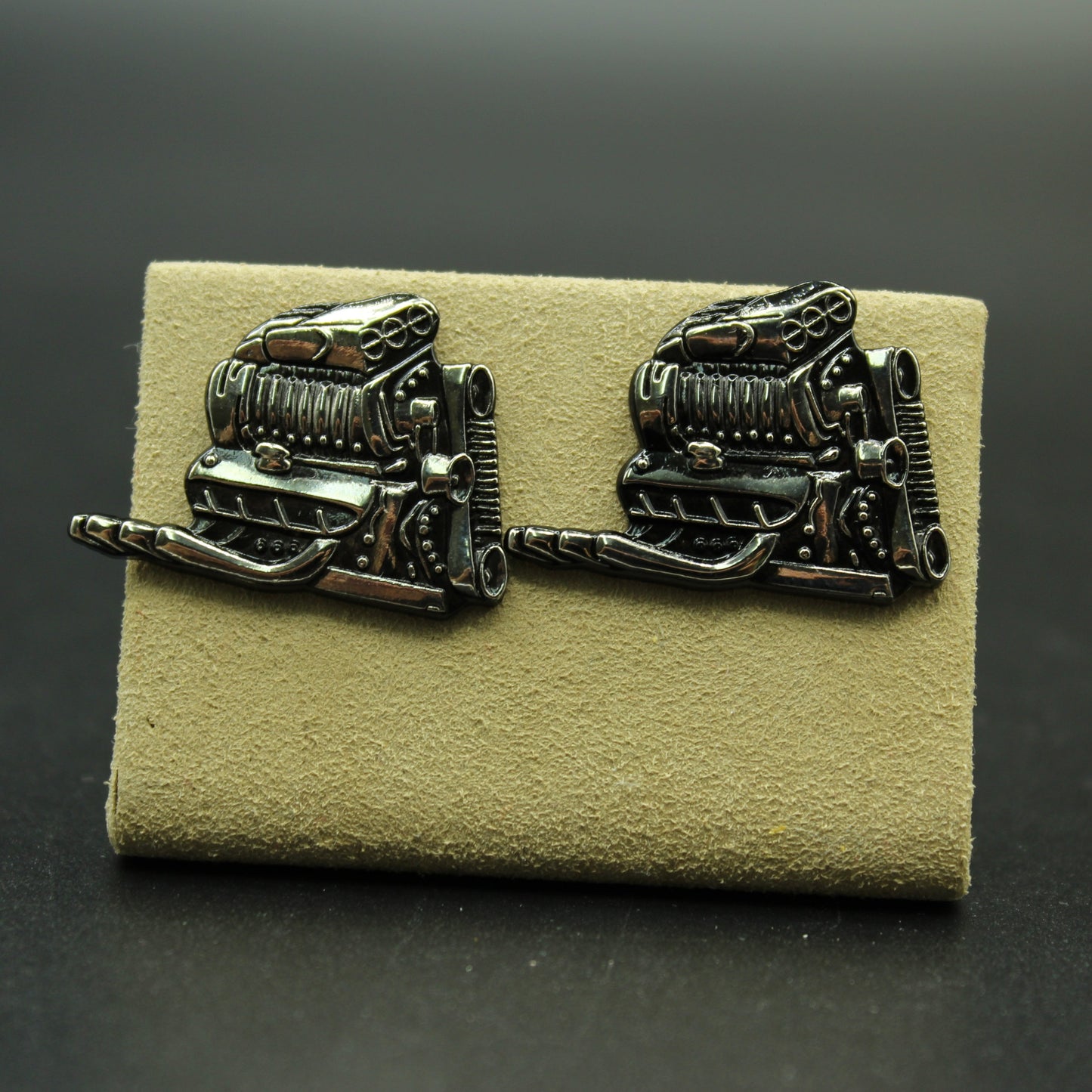 Car Engine Cufflinks