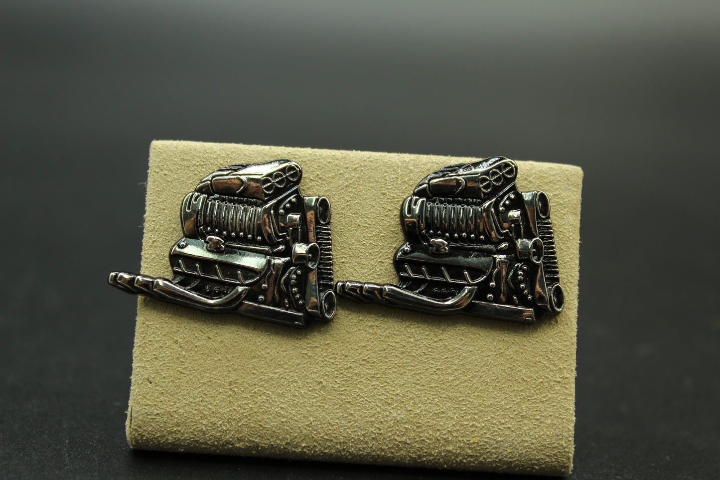 Car Engine Cufflinks