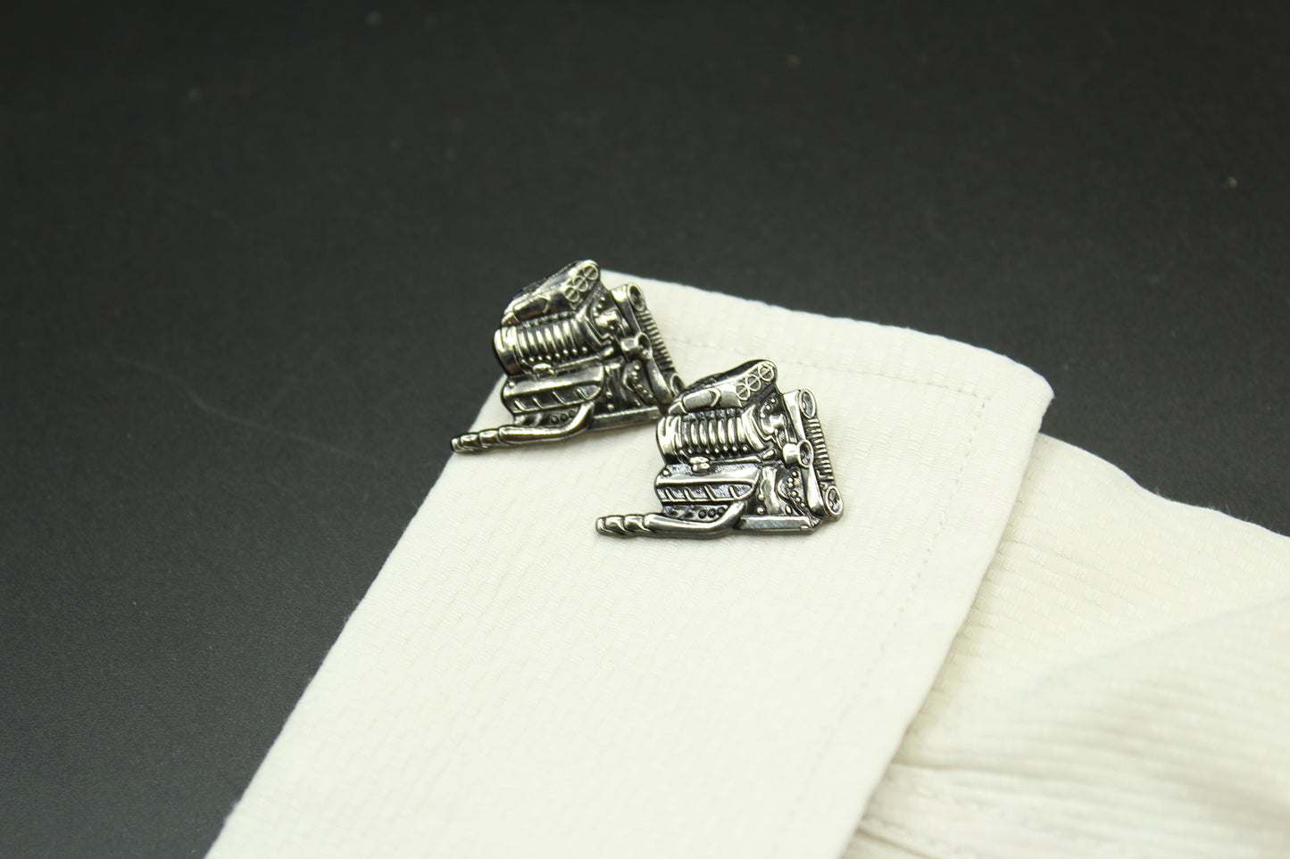 Car Engine Cufflinks