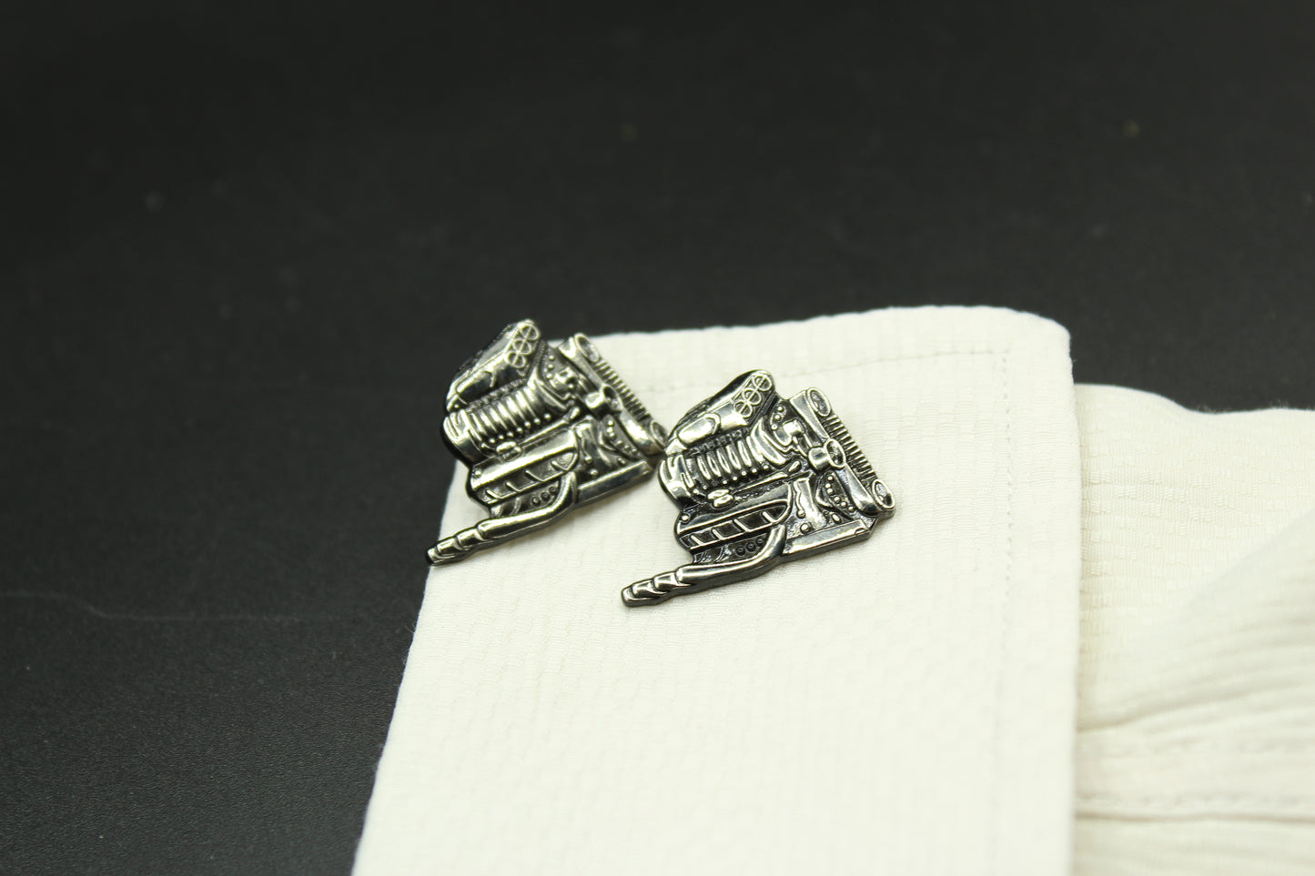 Car Engine Cufflinks