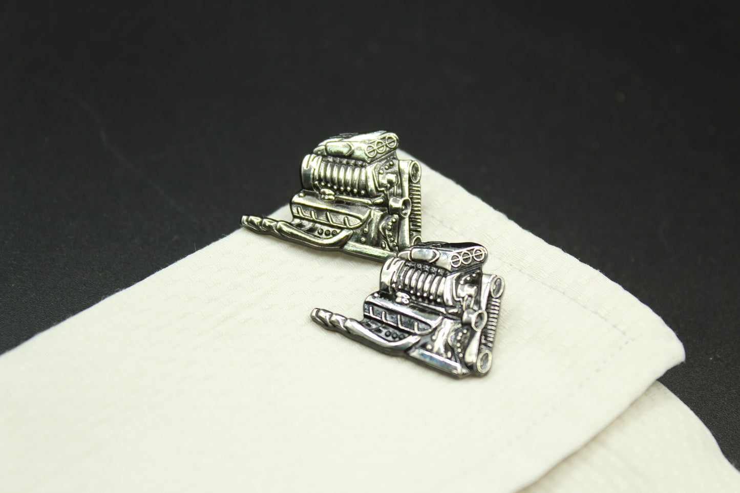 Car Engine Cufflinks