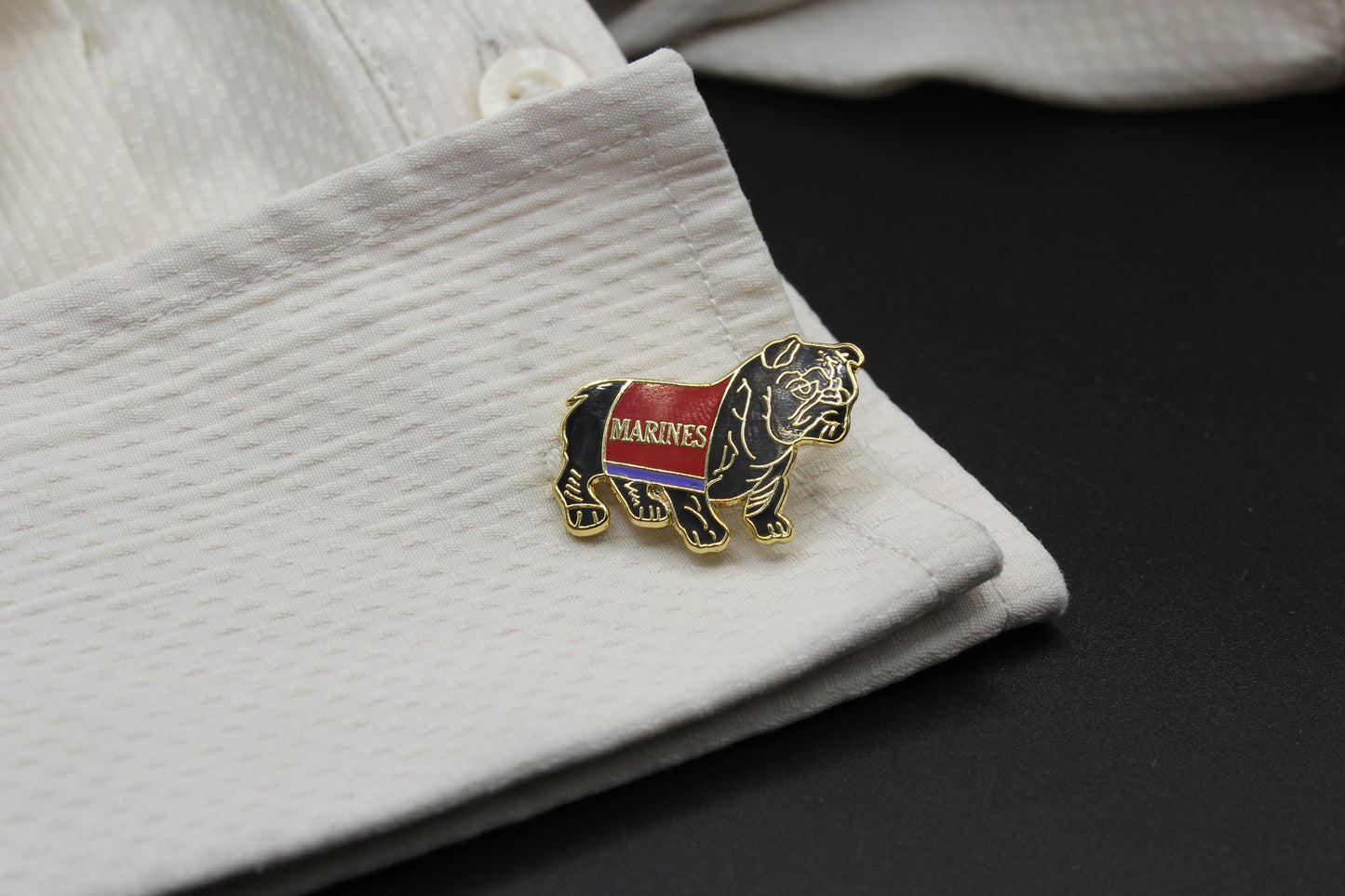 Bulldog Marines USMC Pins