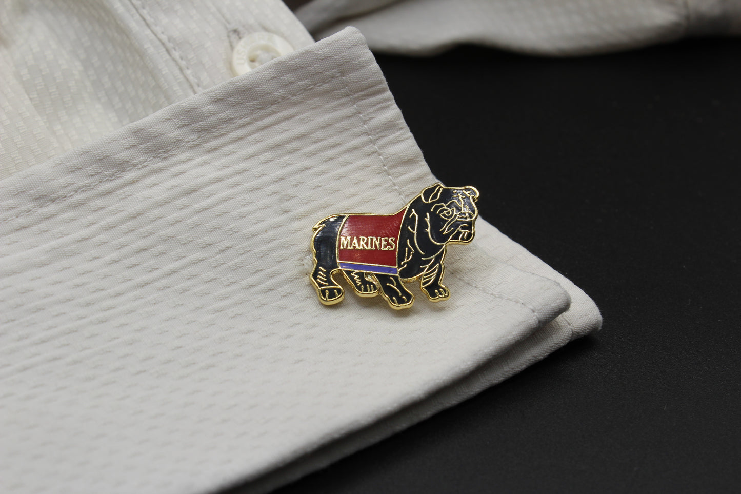 Bulldog Marines USMC Pins