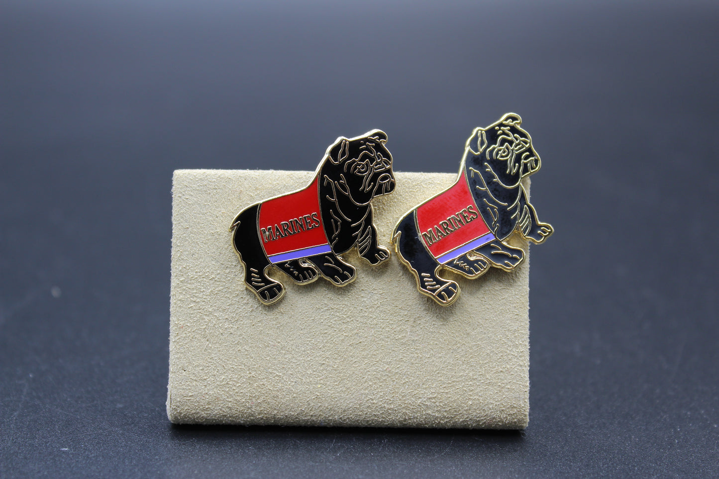 Bulldog Marines USMC Cufflinks