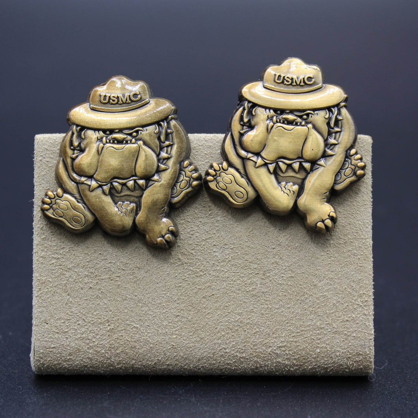 Bulldog USMC Cufflinks