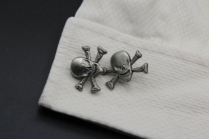 Skull Crossbones Cufflinks